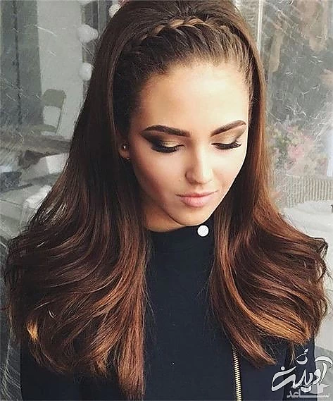 مدل بافت موی جلوی سر